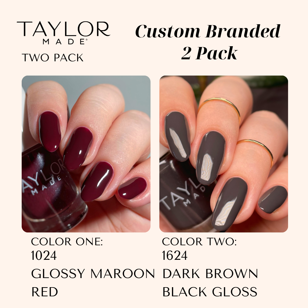Taylor Made Polish – wholesale Nail polish – Custom Nail Polish: 2 Pack Long-wearing + Vegan + Non-toxic157