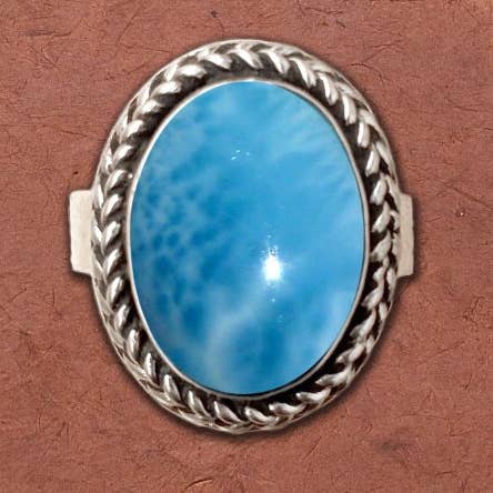Larimar Ring for wholesale by Tidepool
