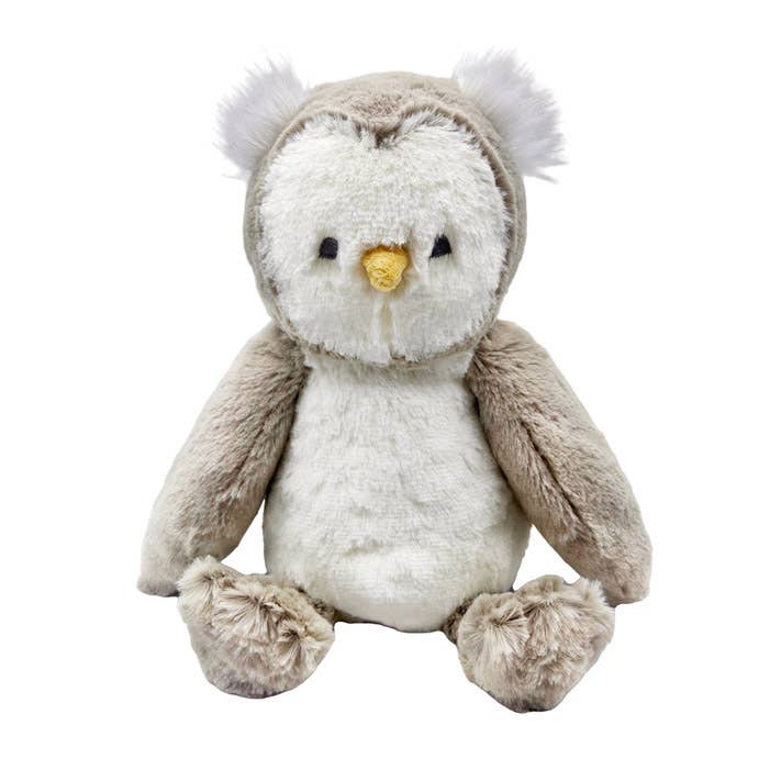 Eulenpuppe aus Plüsch für Babys und Babys vor dem Schlafengehen, 31 cm für den Großhandel von Idea Gioconda