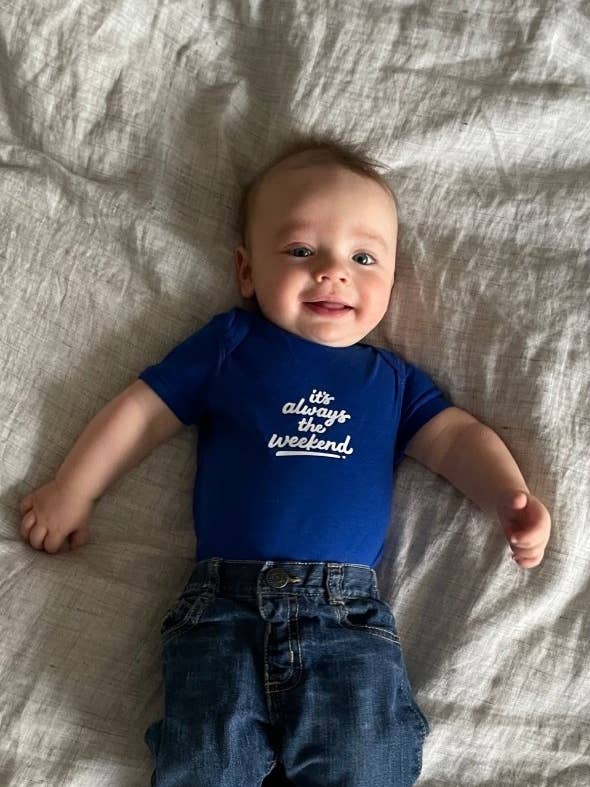 it’s always the weekend® - Wholesale T-Shirt - Baby - Newborn Logo Baby Tee0