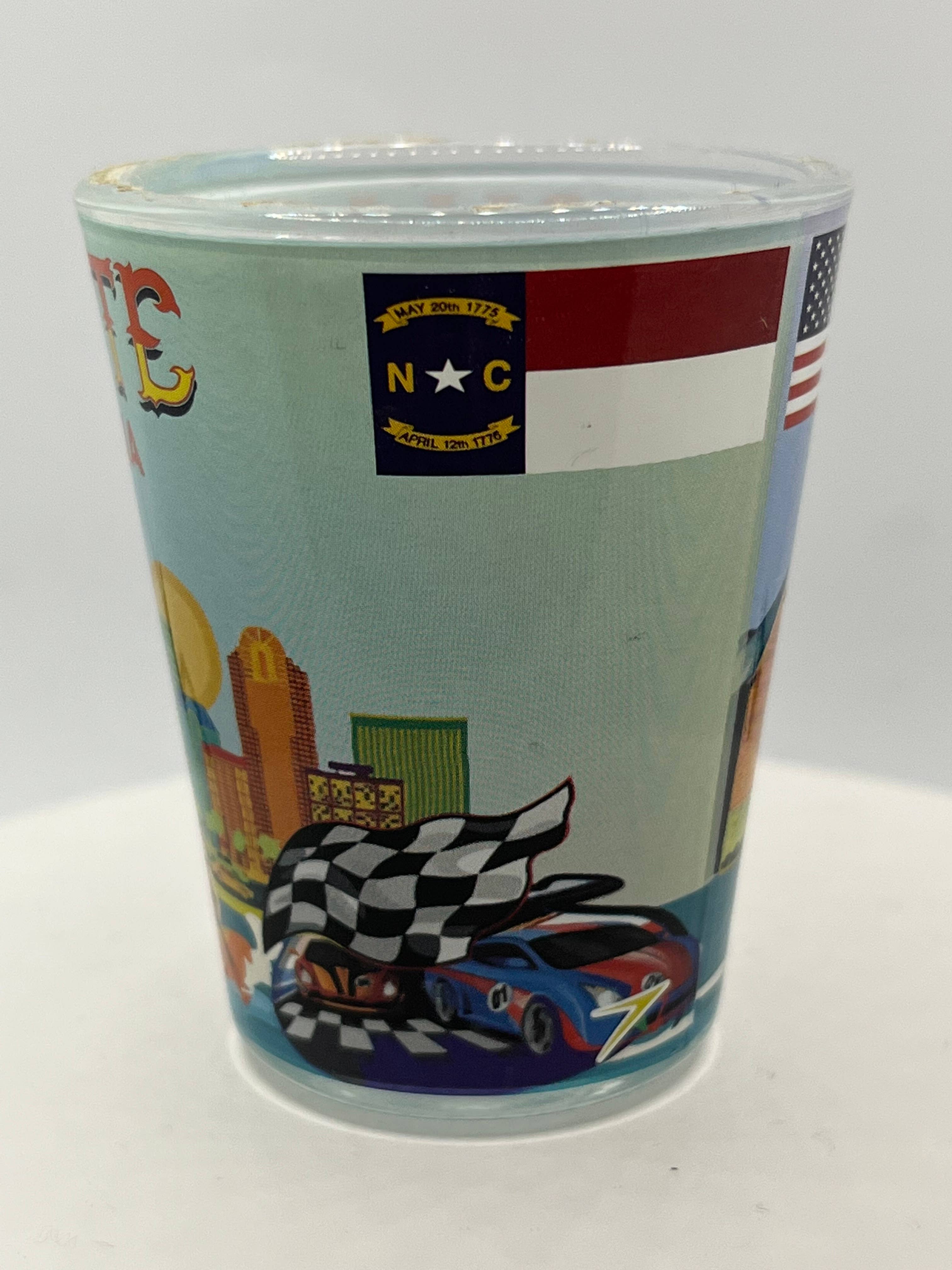 7 Star - Vente Verre à shooter - Verre à liqueur « Charlotte » North Carolina 2 oz2