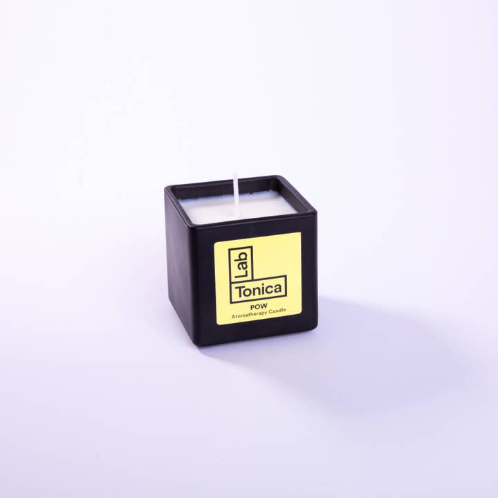 Lab Tonica - Wholesale Jar/filled candle - POW Energising Candle1