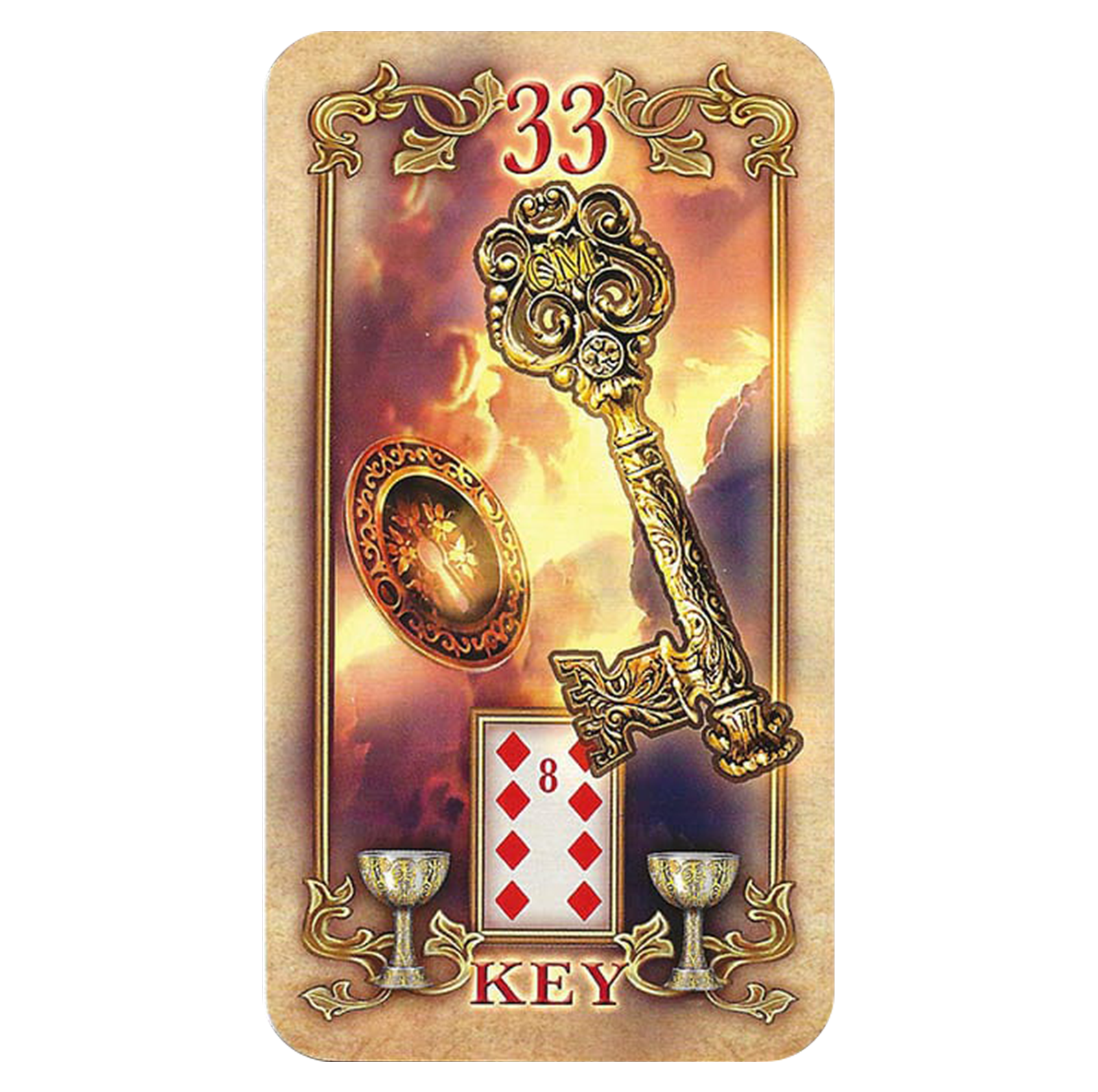 Cardshouse - Vente Cartes de tarot - Cartes Lenormand Oracle Lustrous Llewellyn10