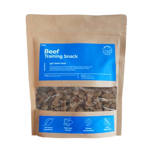 Träningssnacks - Nötkött 100 g för wholesale av Buddy Pet Foods
