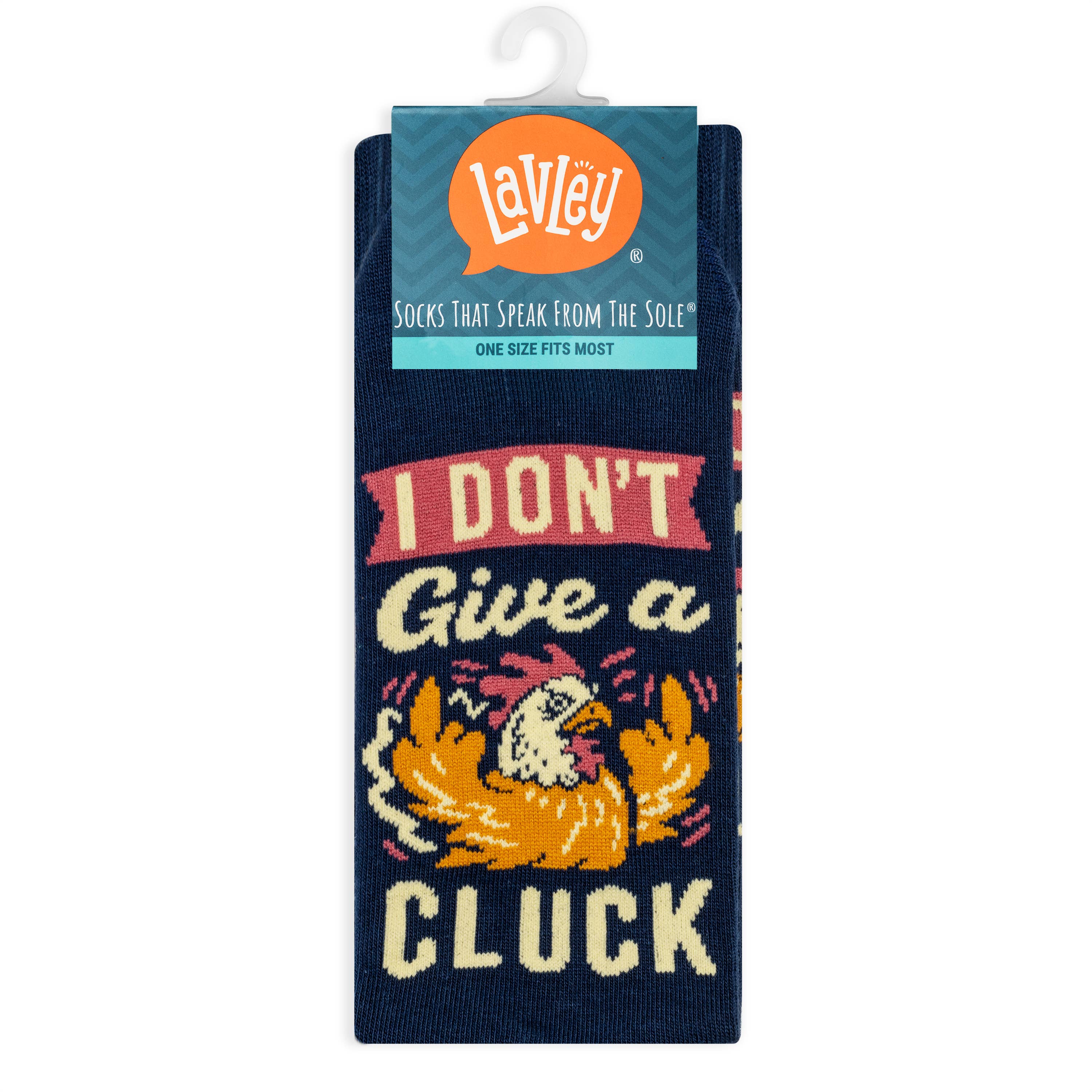 Lavley - Wholesale Socks - Unisex - I Don't Give a Cluck Chicken Socks5