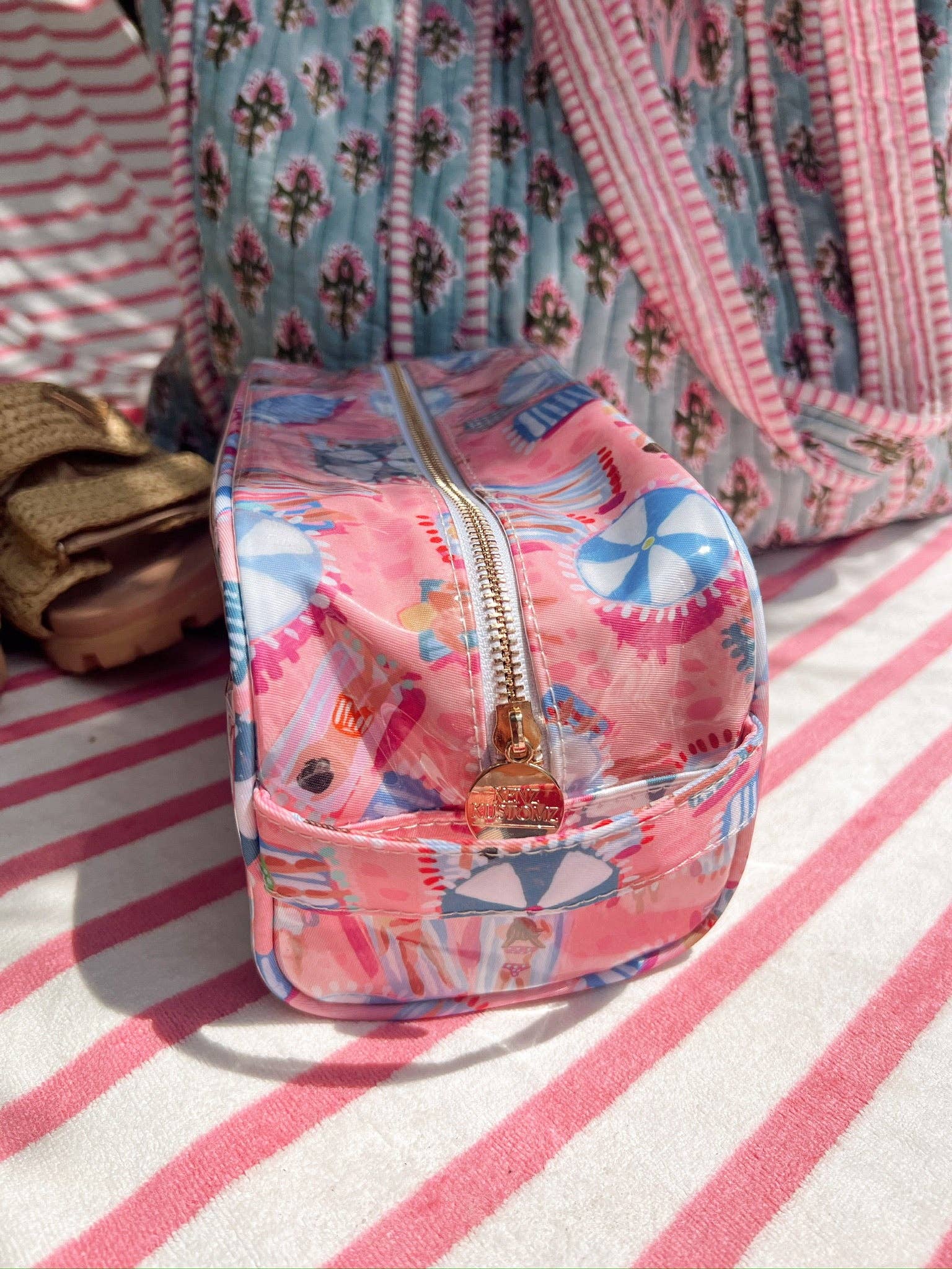 KENZKUSTOMZ - Wholesale Toiletry Bag - Women's - Clear Coat Toiletry Dopp Kit18