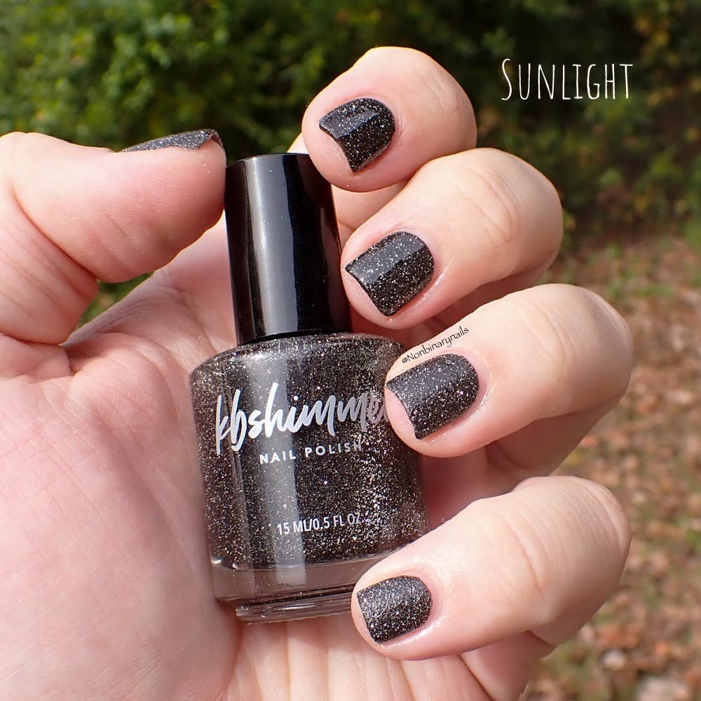 KBShimmer - Wholesale Nail Polish - After Midnight Reflective Nail Polish6