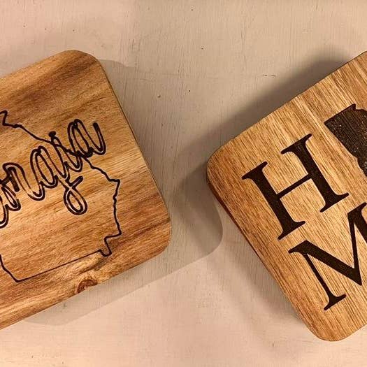 Statliga glasunderlägg för wholesale av Tulle + Timber