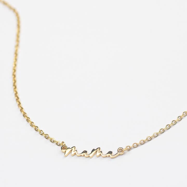 Damen Halskette - Mama für den Großhandel von LĒ·LĀ·LŌ