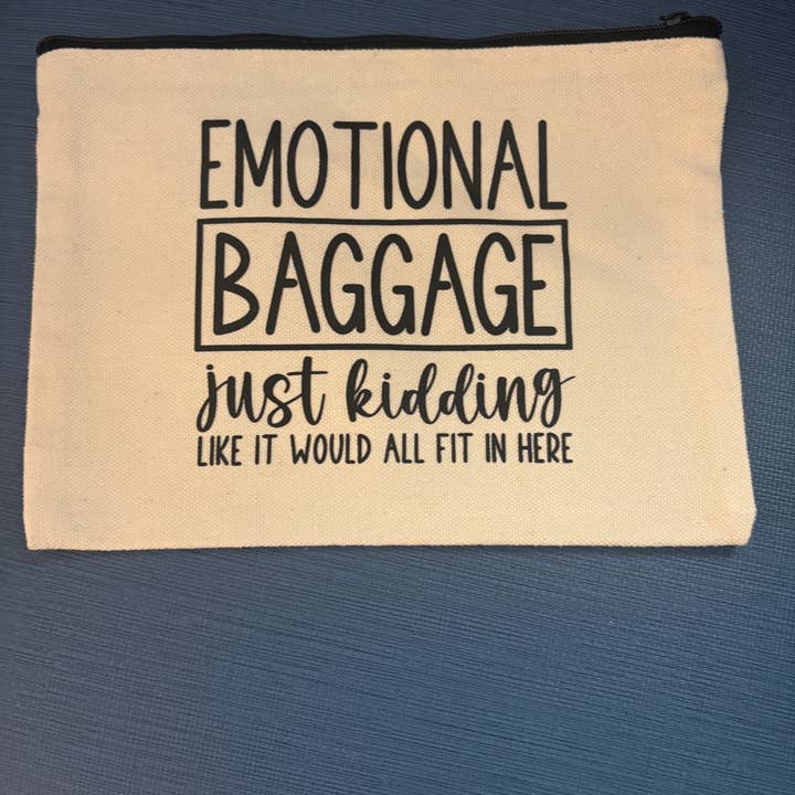 Toiletry Bag - Emotional Baggage for wholesale by Accessories & Beyond