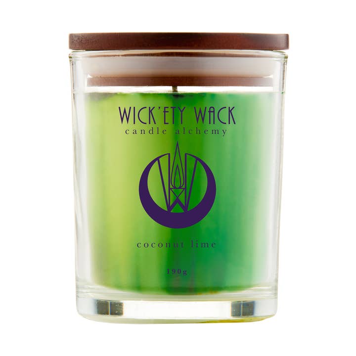 Coconut Lime Candle for wholesale by Wickety Wack Candles