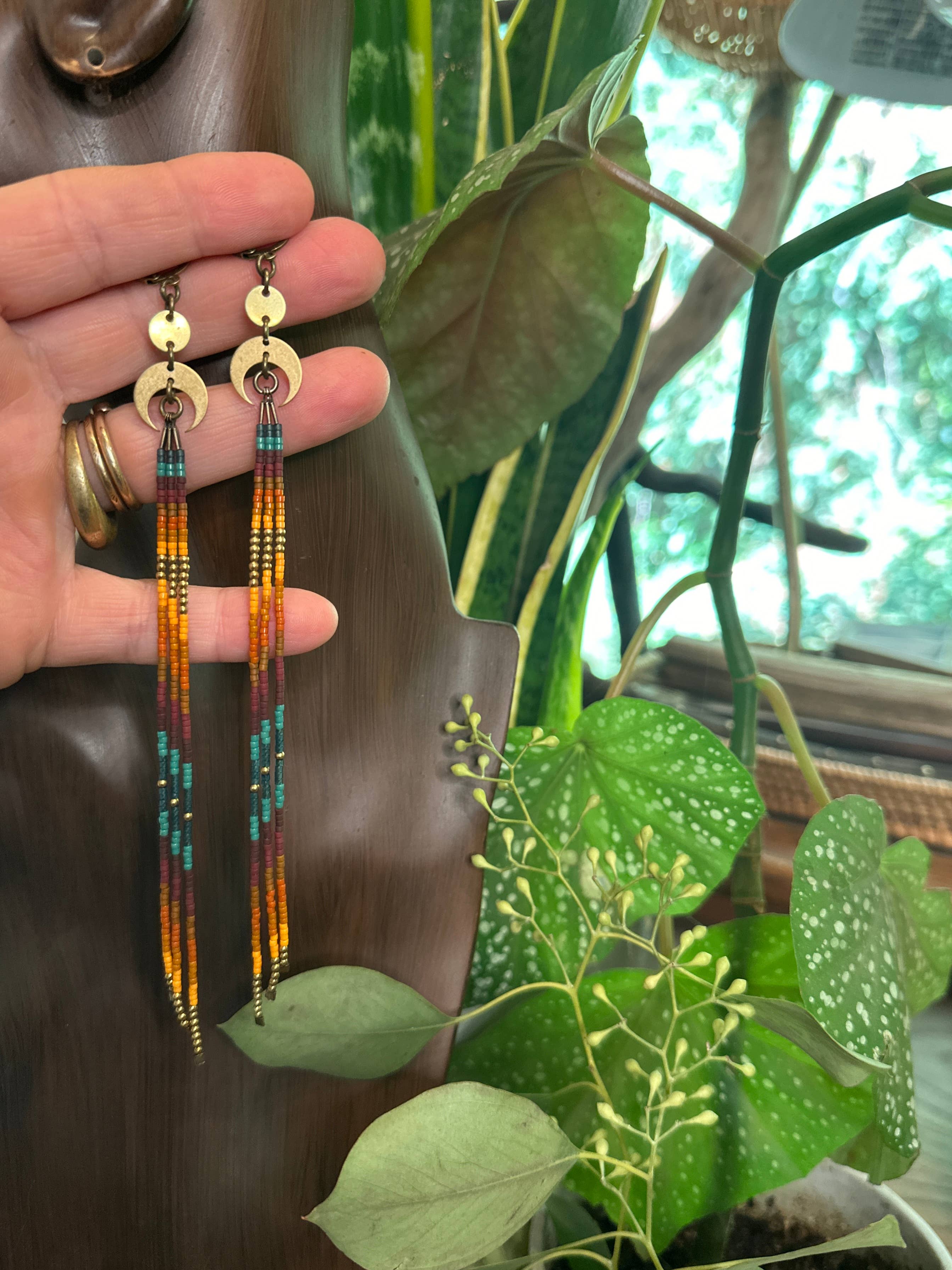 Dancing Willow - Wholesale Dangle Earrings - Harvest Heather Earrings1