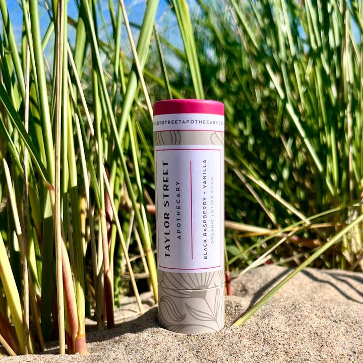 Taylor Street Apothecary - Wholesale Solid Lotion - Black Raspberry + Vanilla Lotion Stick3