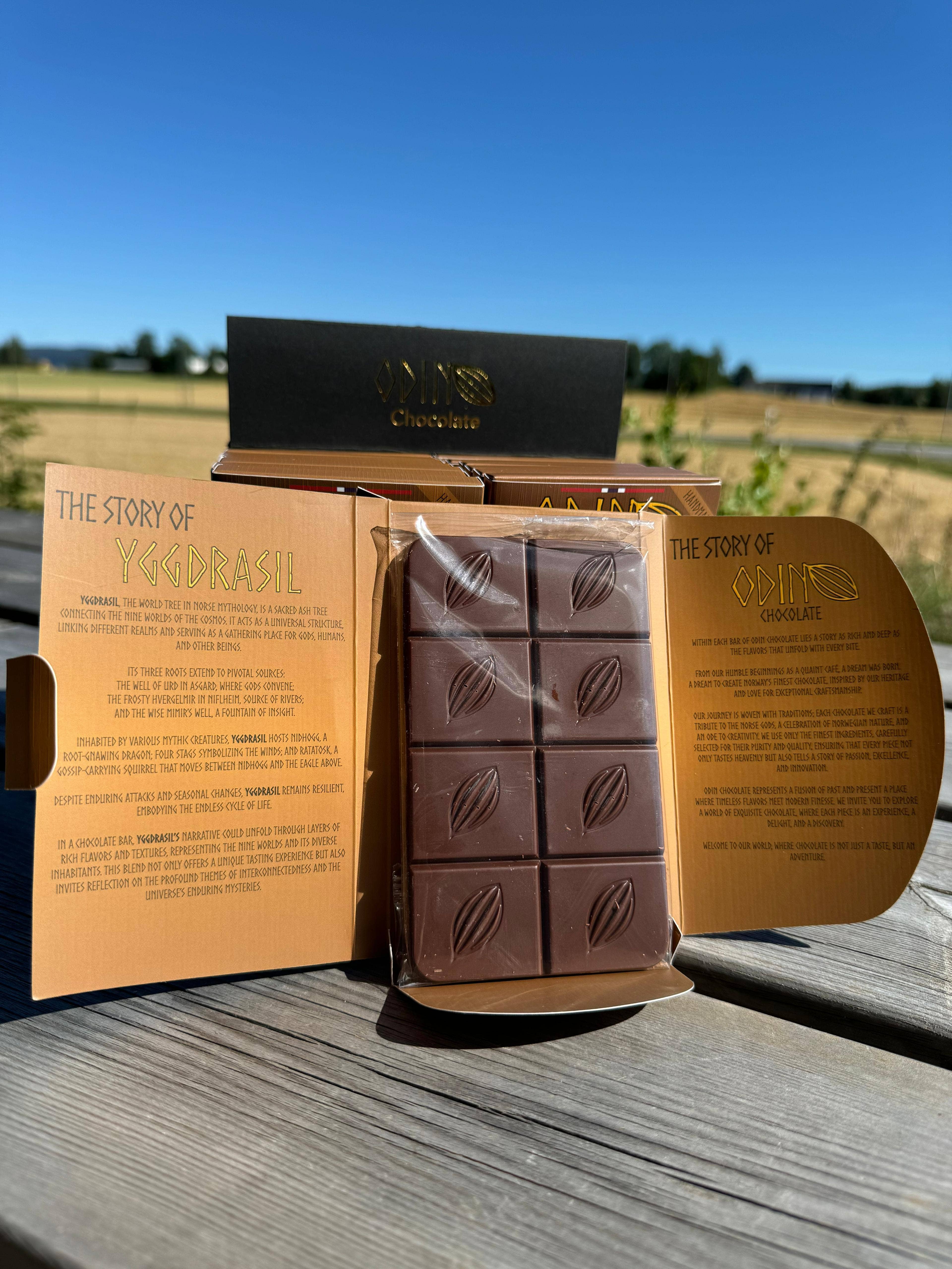 Odin Chocolate - Wholesale Chocolate Bar - Yggdrasil chocolate bar 1