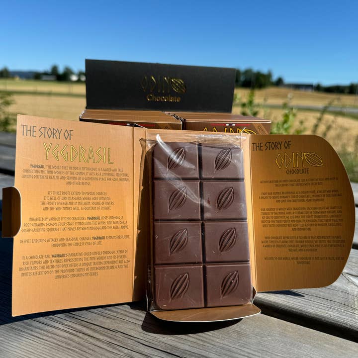 Odin Chocolate - Wholesale Chocolate Bar - Yggdrasil chocolate bar 1