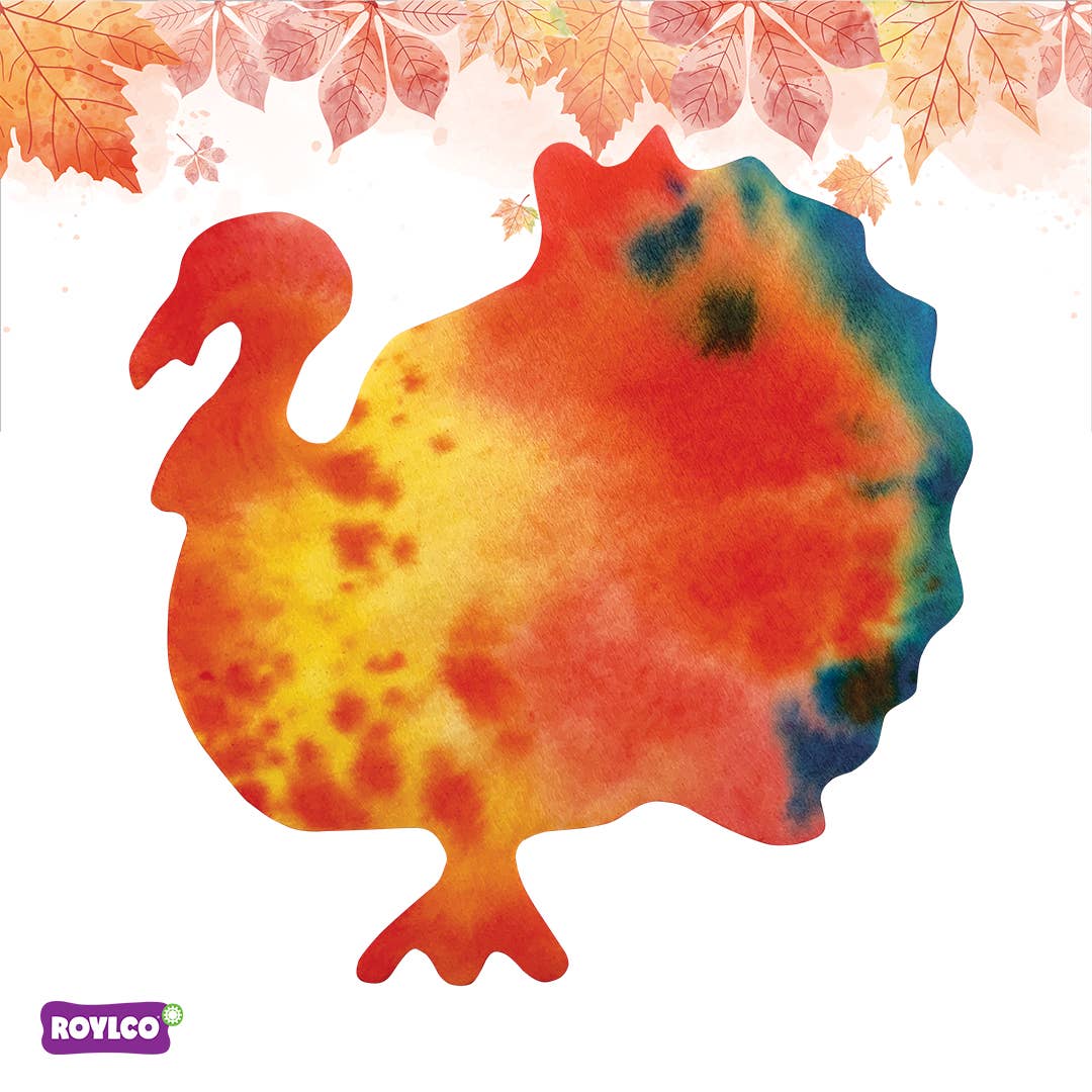 Roylco - Wholesale Craft Supplies - Color Diffusing Turkeys – Hands-On Learning Supply
