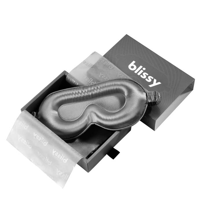 Blissy - Wholesale Sleep/Eye Mask - Sleep Mask - Grey - Profile7