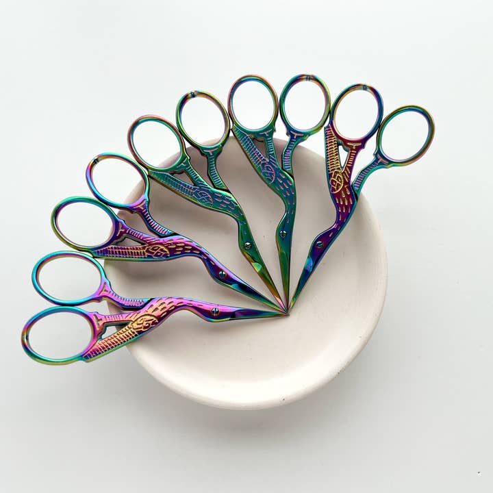 Ciseaux à broder en forme de cigogne, petits ciseaux oiseau pour la vente par Matryoshka Doll Shop