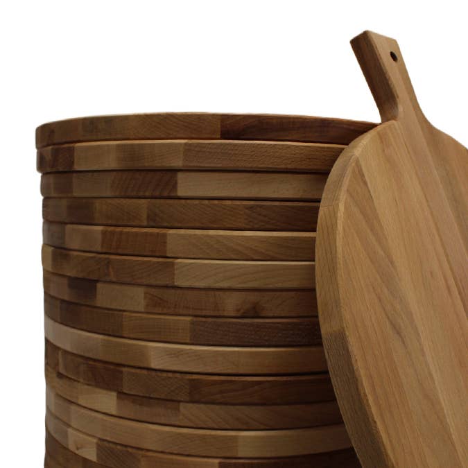 West Coast General Store - Wholesale Cutting Board - Napoli 204 Pizza plank - Borrelplank (Ø35x2cm)4