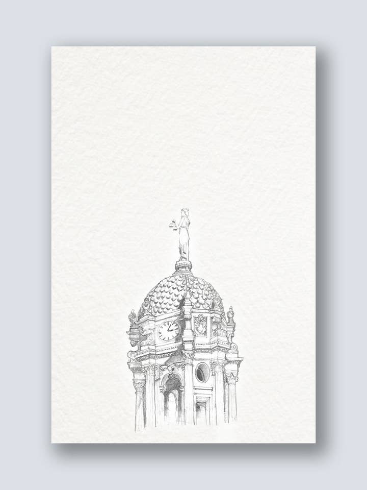 Dome Greeting Card for wholesale by Benji's of Brooklyn