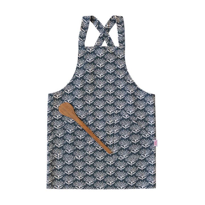 Pinny Apron Pincushion Charcoal for wholesale by Skinny laMinx