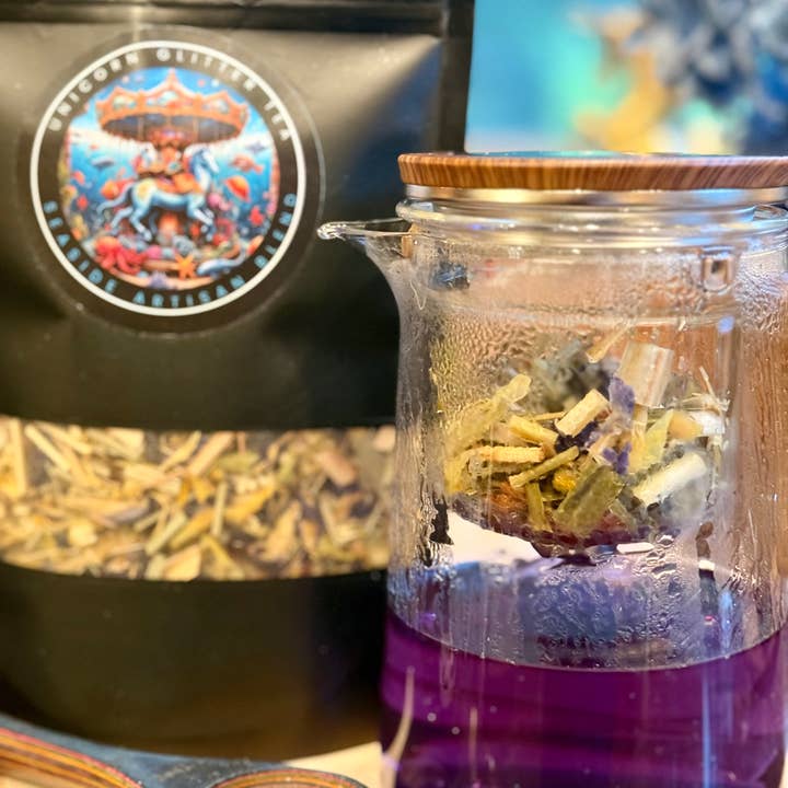 Unicorn Glitter Tea - Wholesale Loose Tea - Seaside Artisan Glitter TeaÂ