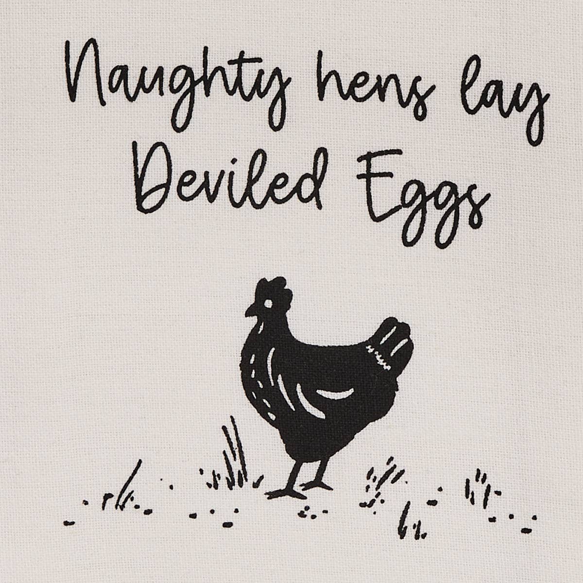 Park Designs – wholesale Tea towel – Naughty Hens Dishtowel2