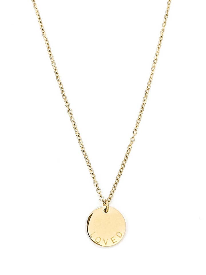 Loved Coin Necklace for wholesale by BELJOY