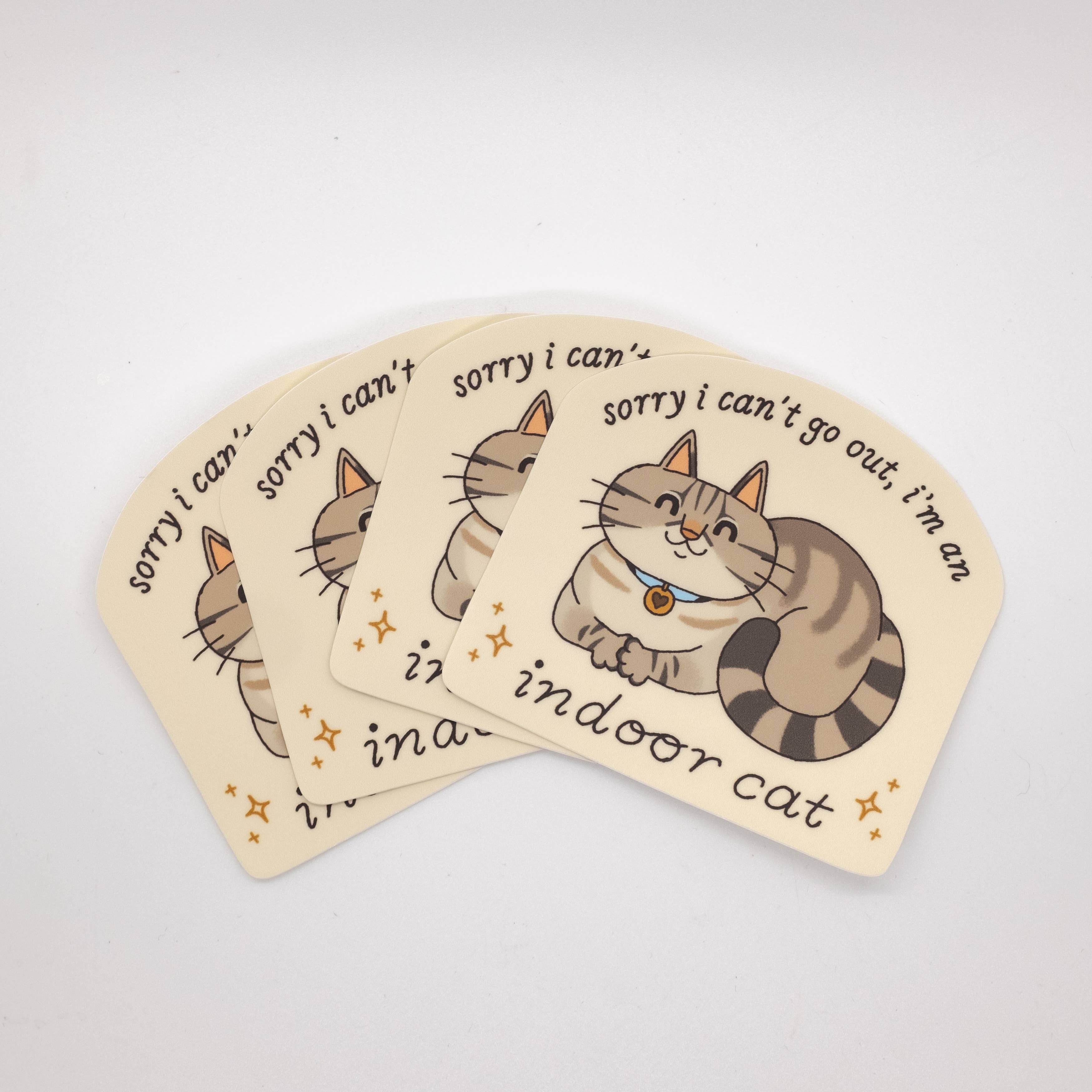 Camp Mustelid - Vendita all'ingrosso Adesivo - Adesivo per interni con gatto2