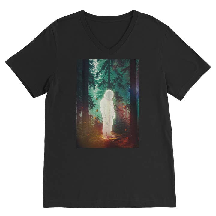 Lost Premium V-Neck T-Shirt for wholesale by True Modern