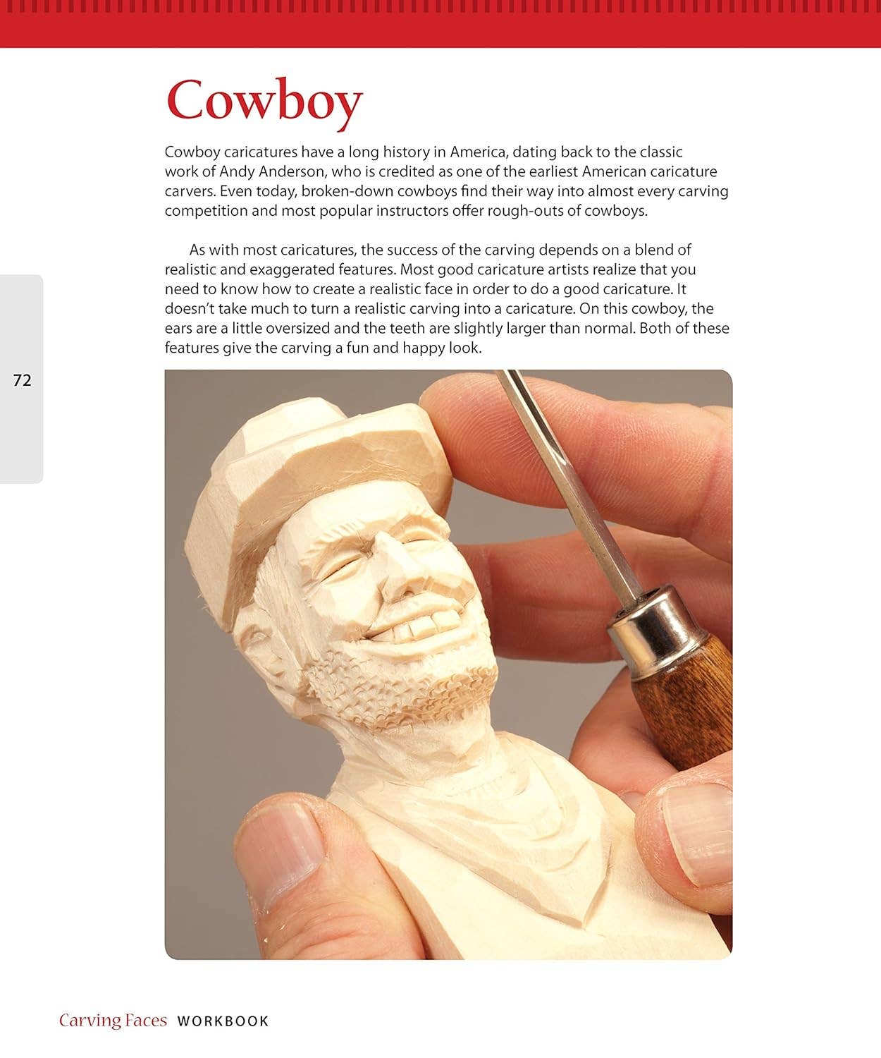 Fox Chapel Publishing - Wholesale Crafts, Hobbies & DIY - Carving Faces Workbook - Learn to Carve Facial Expressions4