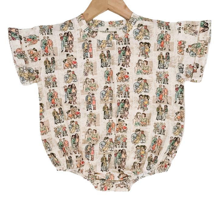 Sadie Scott - Wholesale Bodysuit (Non-Footed) - Baby - T-Shirt Bubble | Love Makes a Family | Cotton