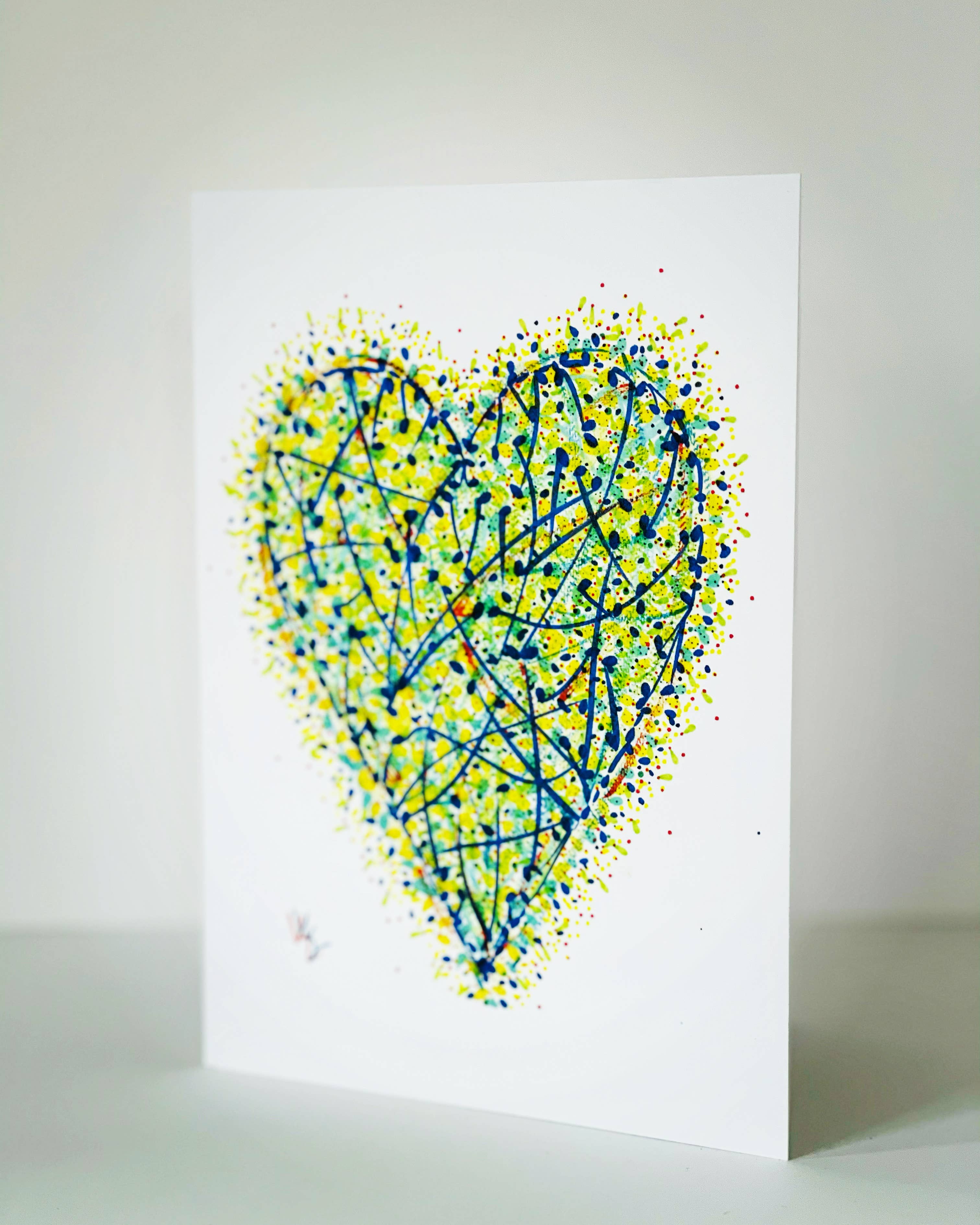 Gallery of Good® - Wholesale Everyday Greeting Card - "Blue Waves" Fine Paper Card w/envelope5