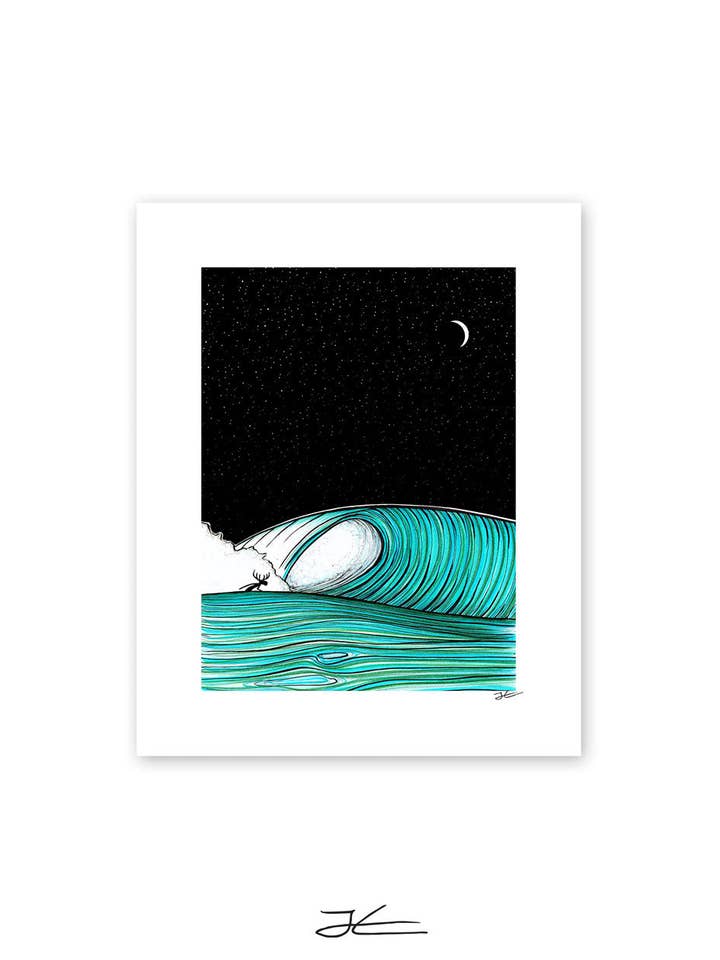 Under The Stars - Print/ Framed Print for wholesale by Jonas Claesson