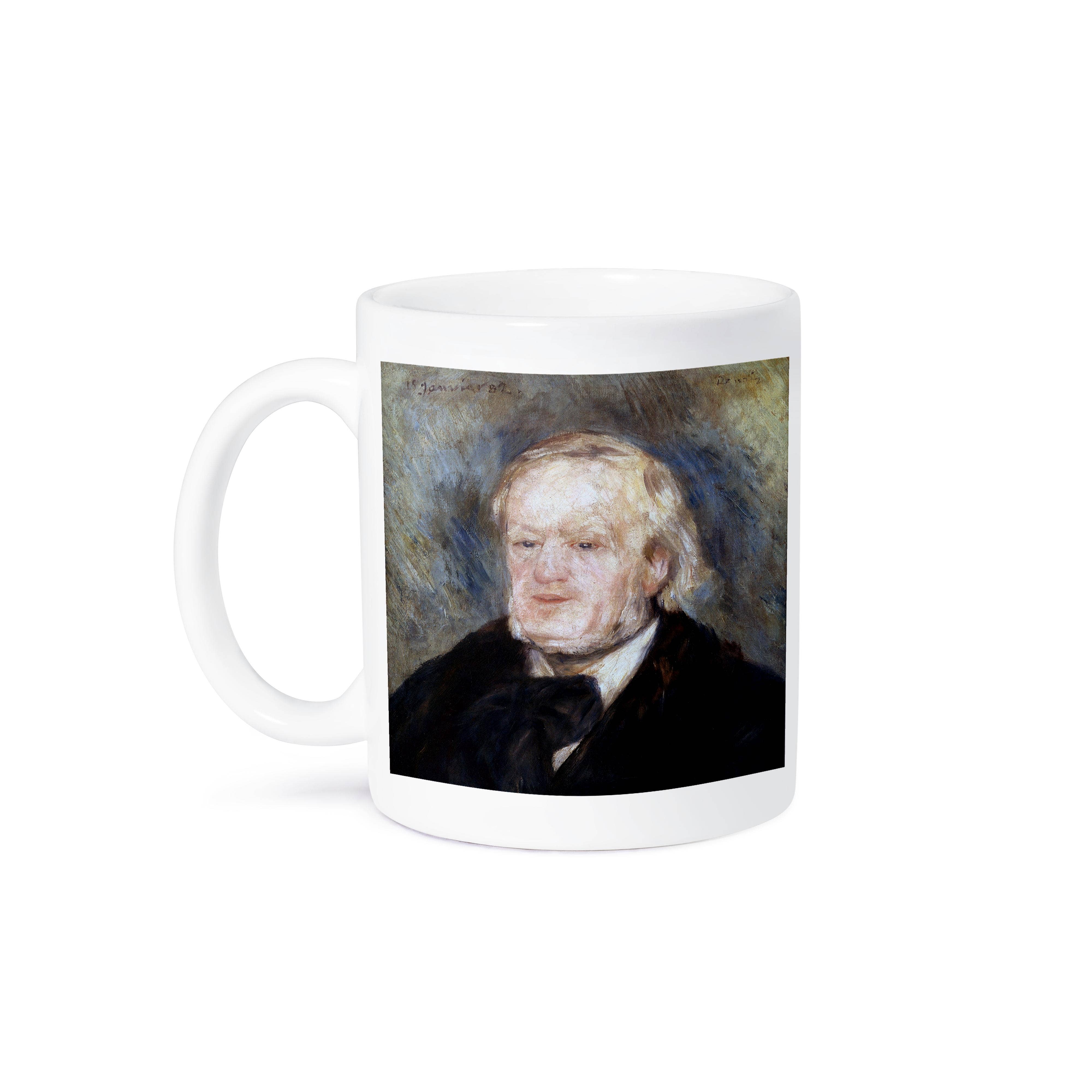 3dRose - Wholesale Coffee Mug - 3dRose, Richard Wagner, 1882 by Pierre Auguste Renoir, Mug8