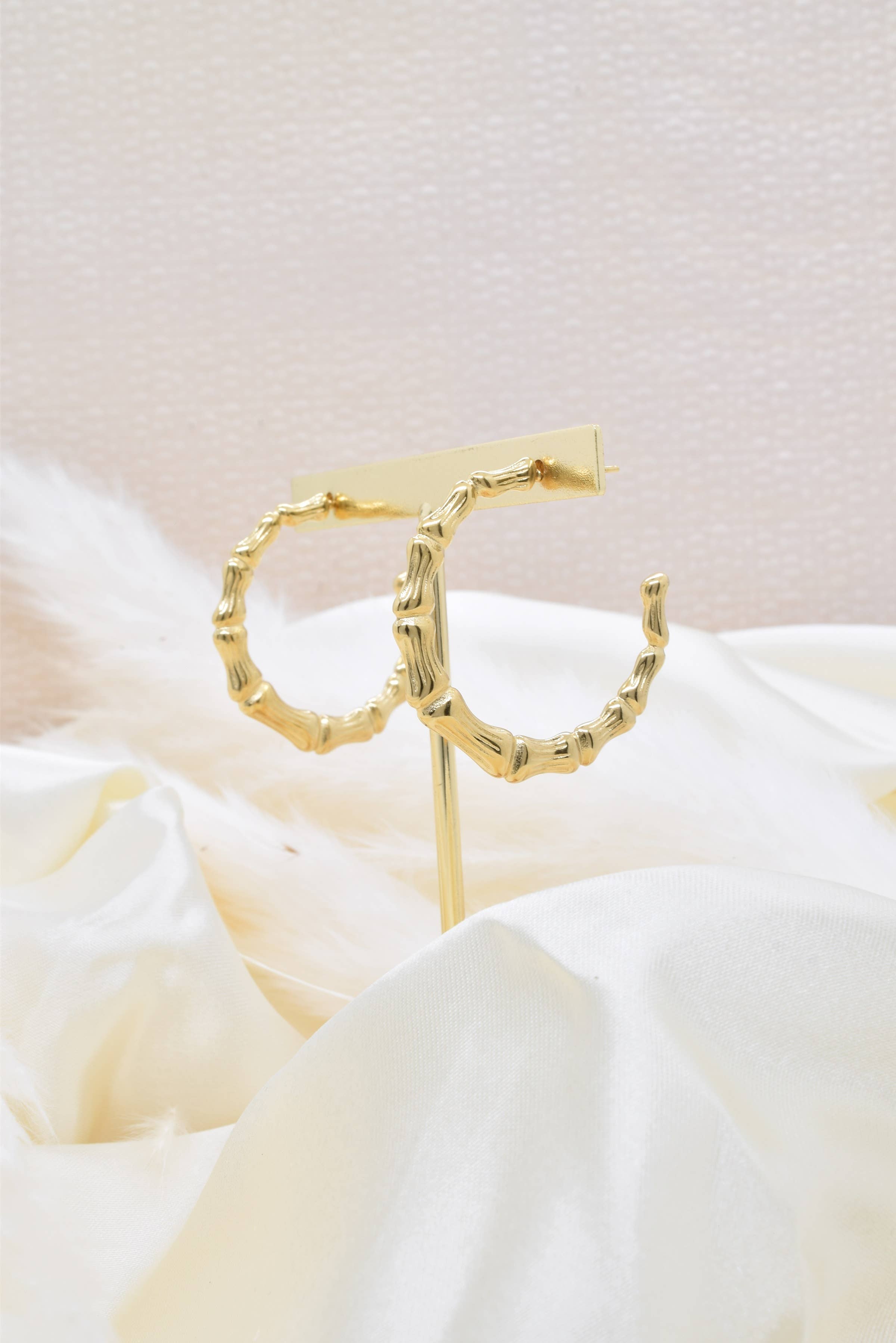 Kapyco - Wholesale Hoop Earrings - EARRING - BO100155OR1