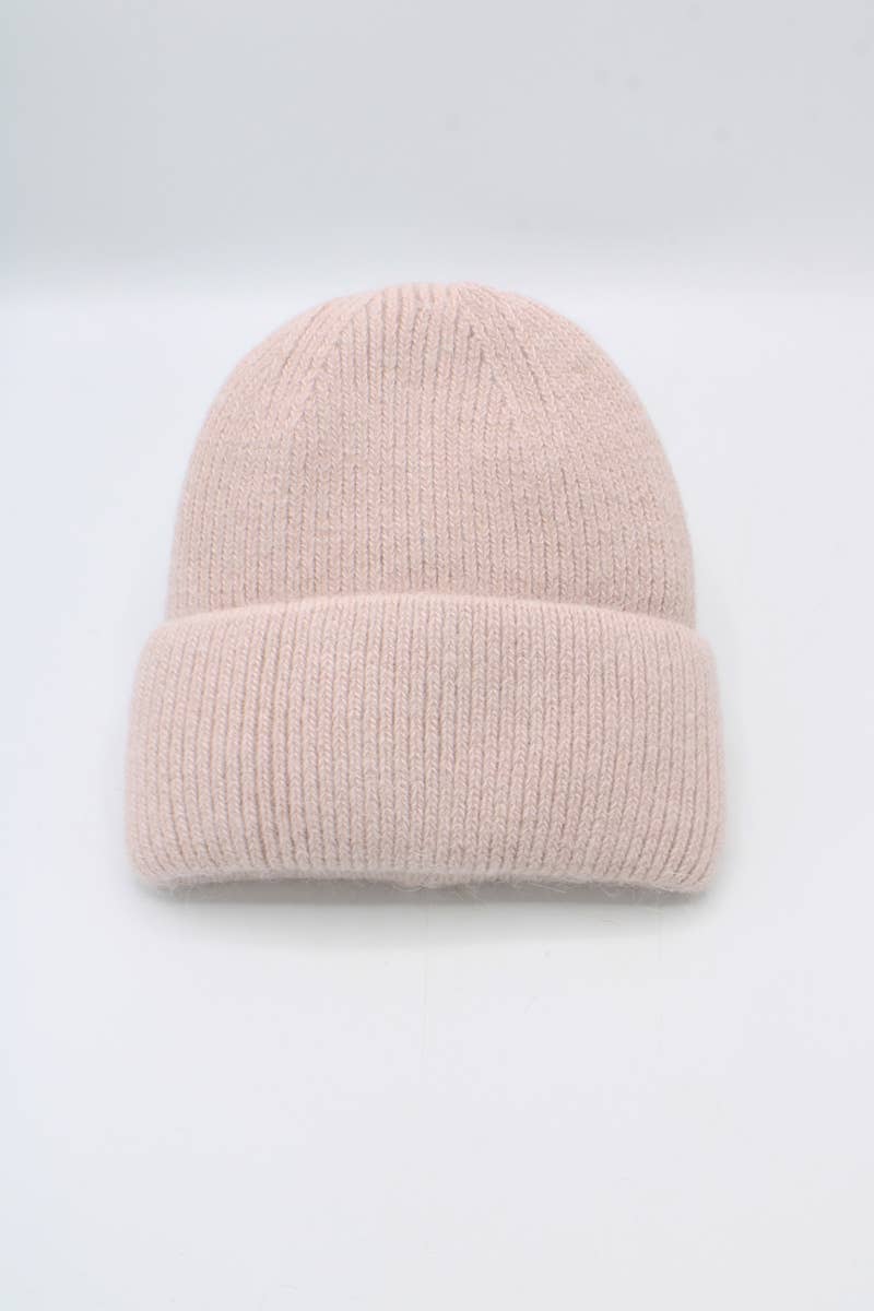 Hologramme Paris - Wholesale Beanie - Men's - Classic plain Angora hat34