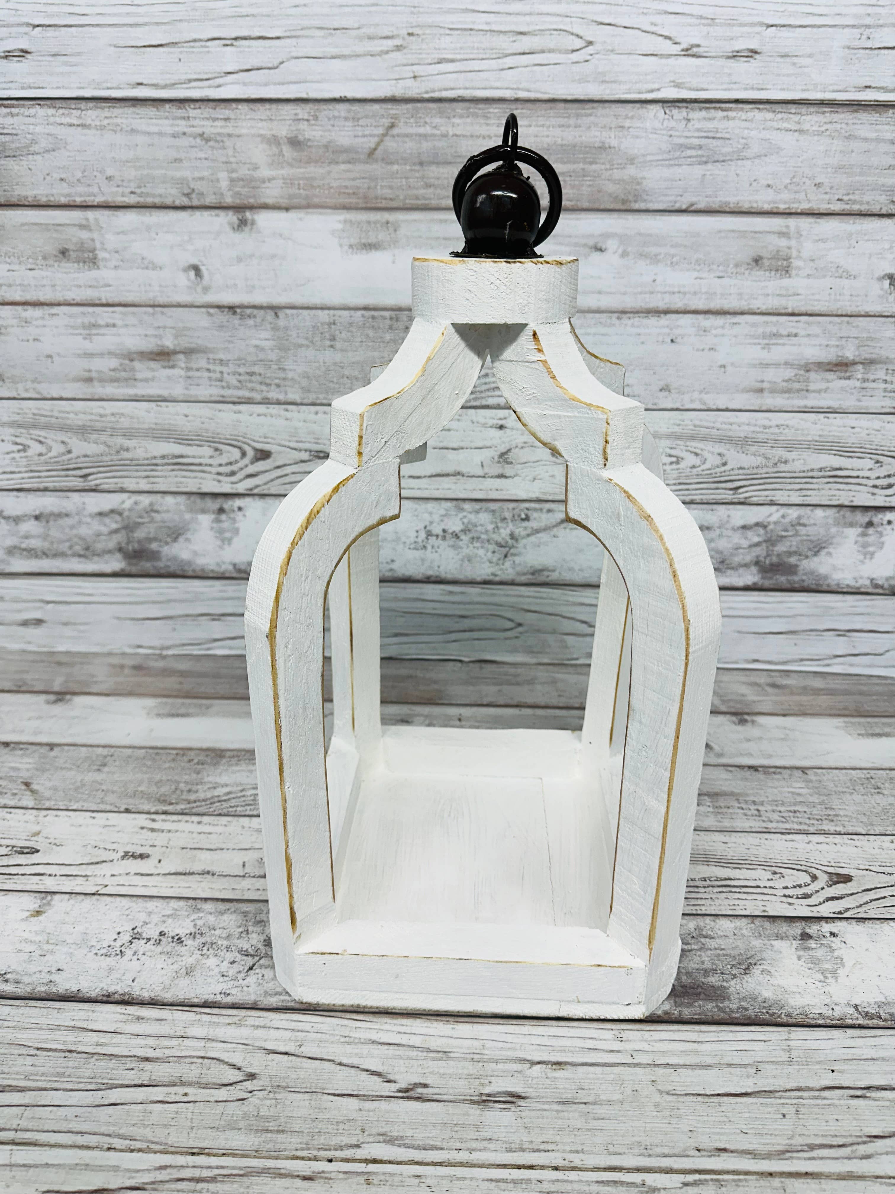VALENTINA IMPORTS INC - Wholesale Sculpture - Wilkes Farmhouse Wood Lantern1