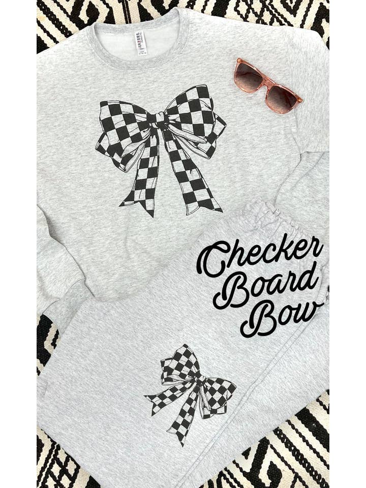 Sugar Stitch - Wholesale Lounge Sweatpants/Joggers - Women's - Big On Bows Graphic Sweatpants14