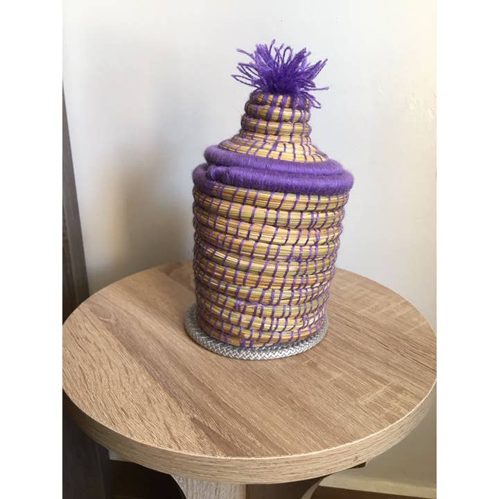 marrakeshop - Wholesale Basket - Moroccan Handwoven Berber Pot Basket12