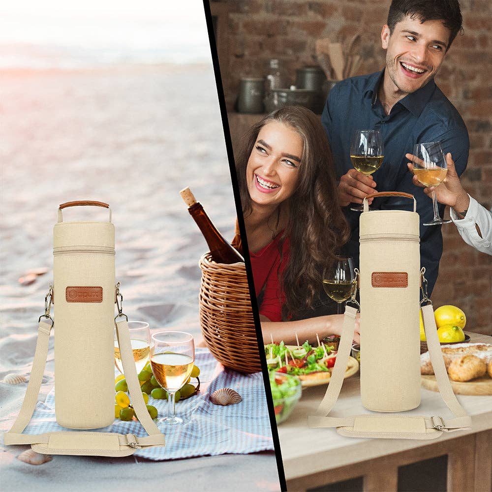 OPUX - Wholesale Wine Tote - 1 Bottle Wine Carrier Bag4
