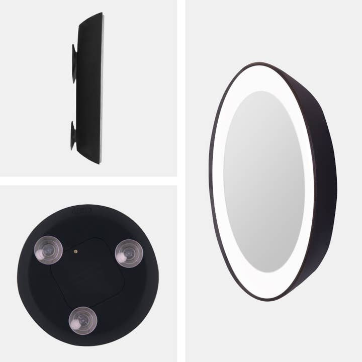 Zadro, Inc. - Wholesale Compact Mirror - Lighted Compact Mirror with Magnification & Suction Cups