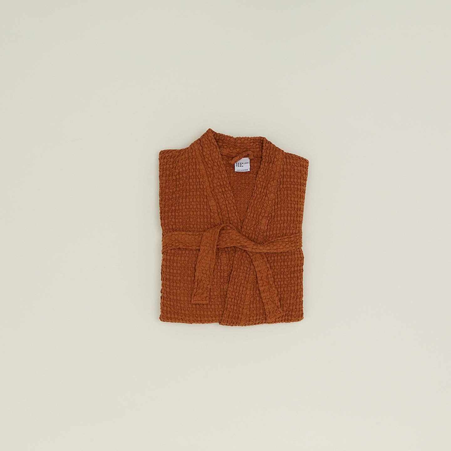 Hawkins New York - Wholesale Robe - Unisex - SIMPLE WAFFLE BATHROBE - TERRACOTTA