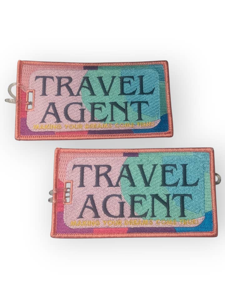 Reisagent Bagagelabels voor wholesale door FUNNYBAGTAGS by Cukiegirl