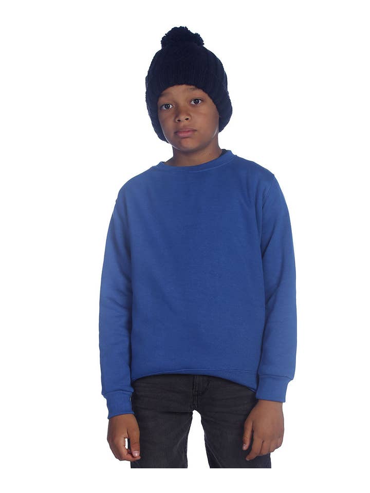 Trendy Toggs Kids Original Royal Blue Sweatshirt for wholesale on Faire