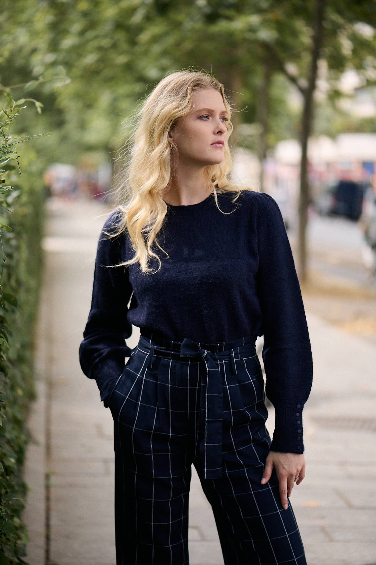 Nathael Paris - Wholesale Pullover-trui - Dames - Trui van alpaca en wol met ronde hals7