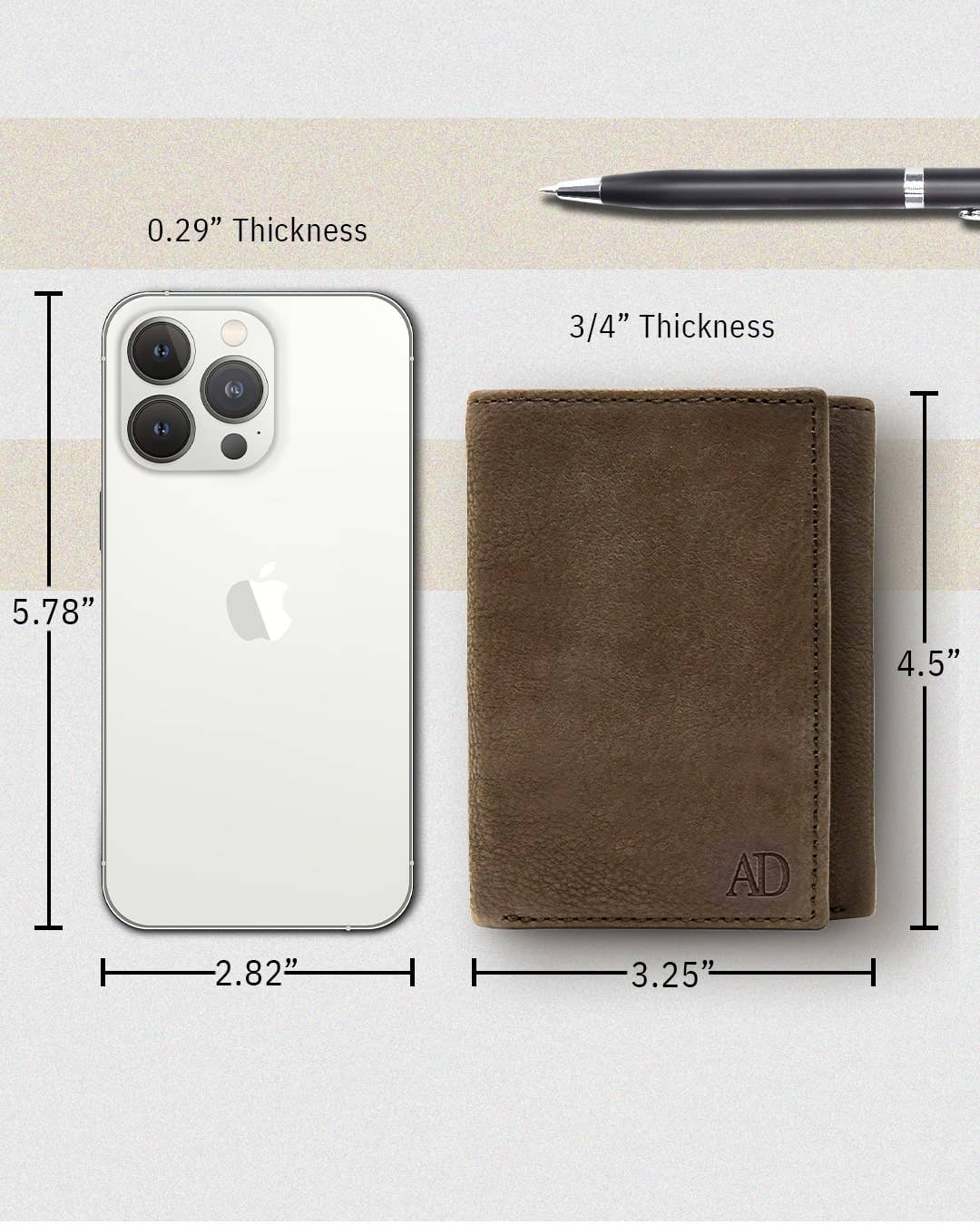 Access Denied Accessories - Wholesale Wallet - Men's - Trifold Wallets for Men Slim RFID Blocking Wallet Gifts Man48