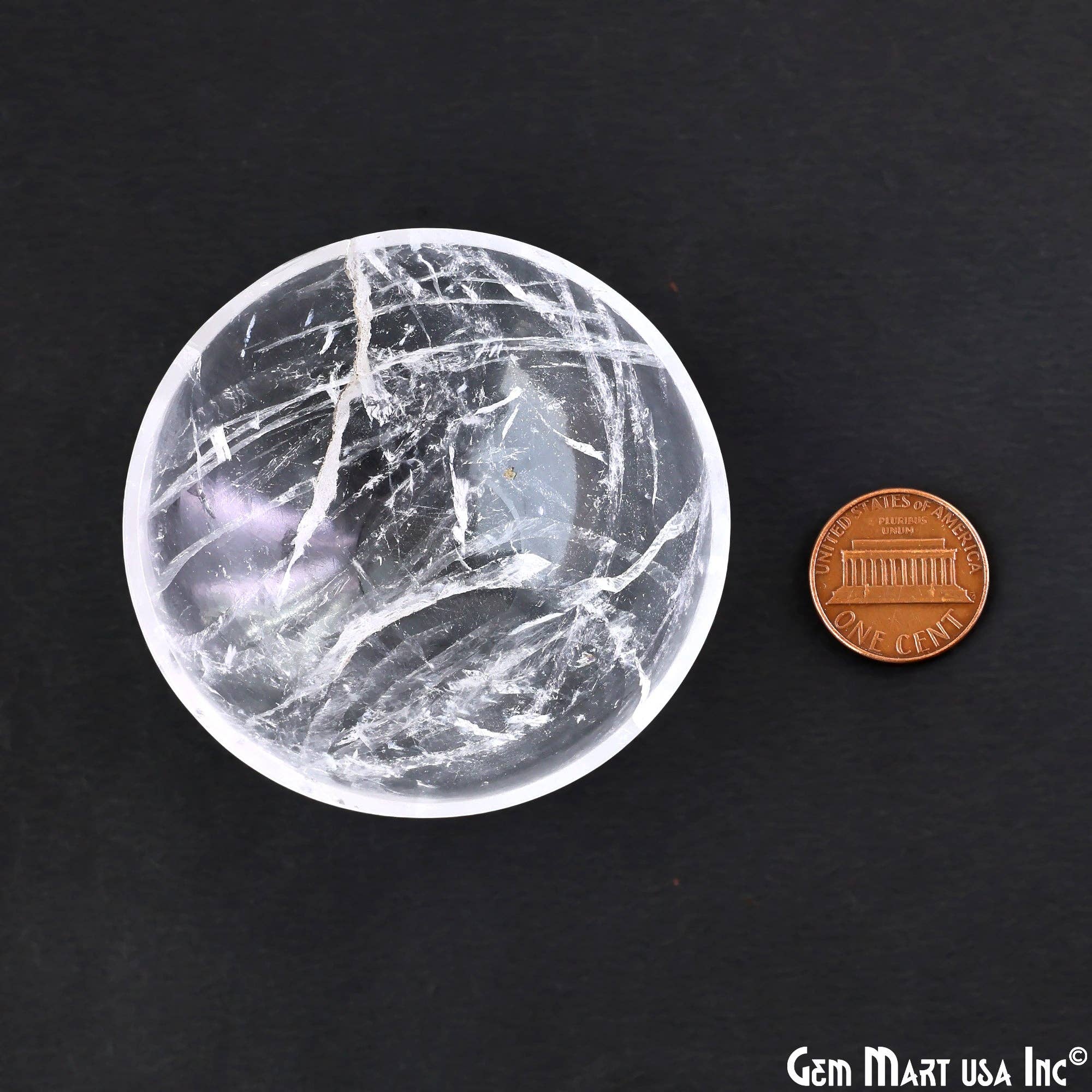 GemMartUSA – wholesale Decorative plate/dish/bowl – Natural Crystal Mini Carved Gemstone Bowl Cup 2 inch4