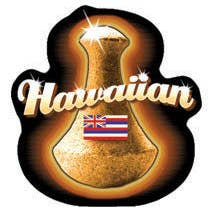 Calcomanía hawaiana Poi Pounder para venta al por mayor de nalu blue