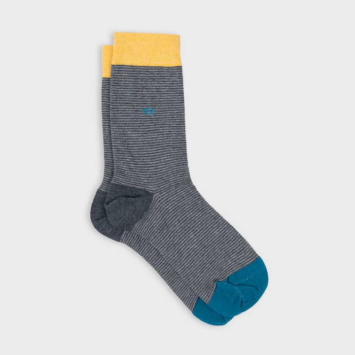 Combed Cotton Striped Socks Rock for wholesale by BILLYBELT